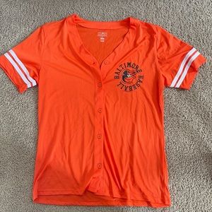 Baltimore Orioles Women’s Jersey Shirt